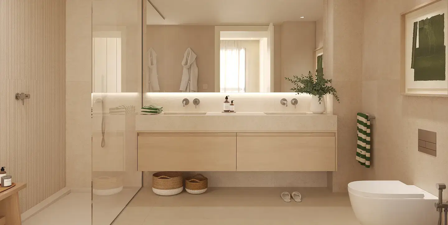 Baño tipo Arbela